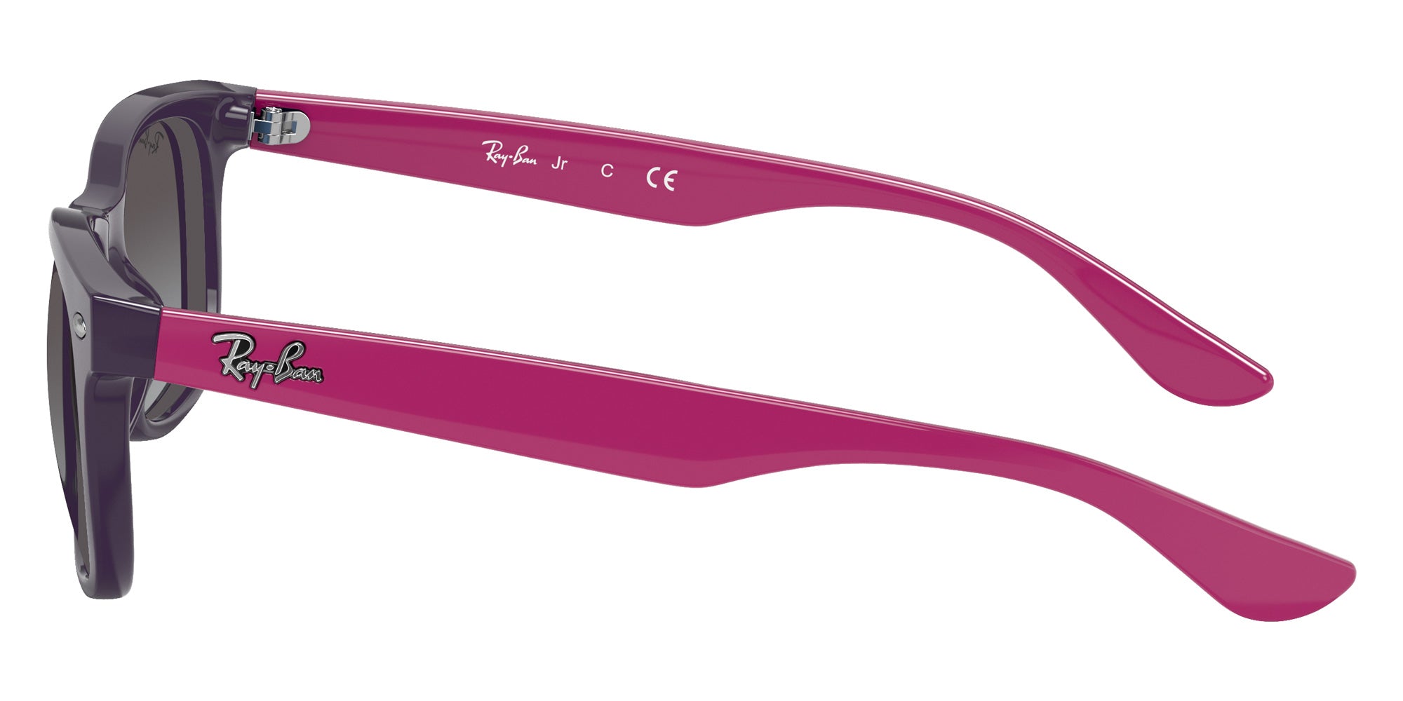 Ray-Ban RB9052S New Wayfarer 70218G 48 - Violet / Light Gray/Dark Gray #id:rj9052s70218g_s:100110