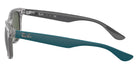 Ray-Ban RB9052S New Wayfarer Kids 707071 48 - Transparent Gray #id:rj9052s707071_s:100110