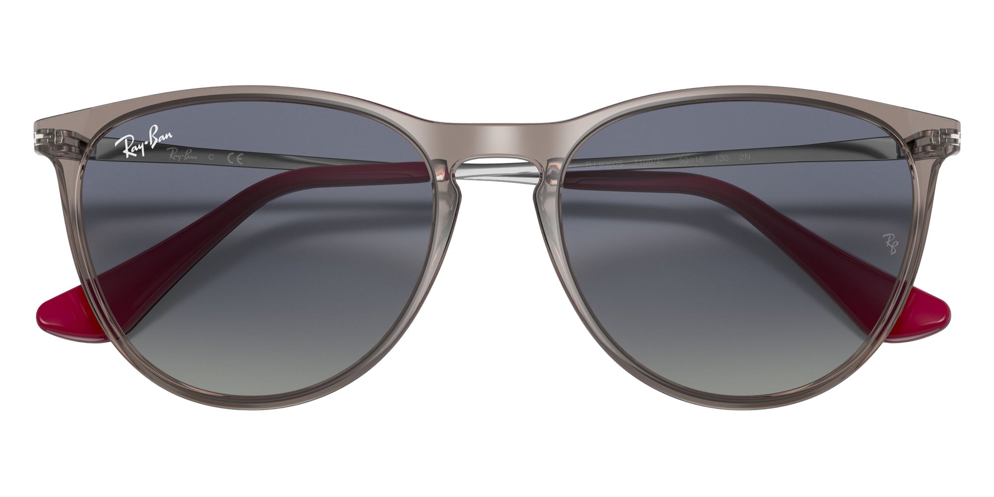 Ray-Ban RB9060S Erika 71094L 50 - Transparent Gray / Gray Gradient Blue #id:rj9060s71094l_s:100125