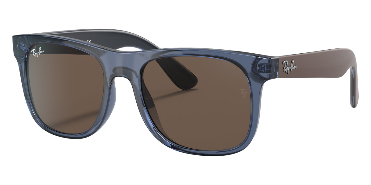 Ray-Ban RB9069S Justin 706873 48 - Transparent Blue / Dark Brown #id:rj9069s706873_s:100105