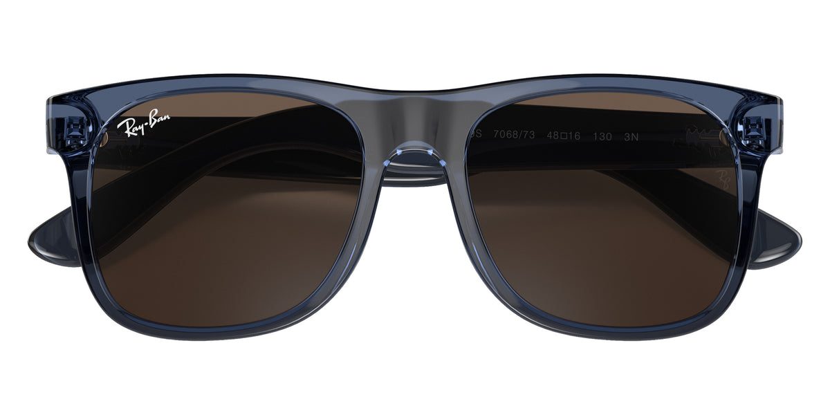 Ray-Ban RB9069S Justin 706873 48 - Transparent Blue / Dark Brown #id:rj9069s706873_s:100125