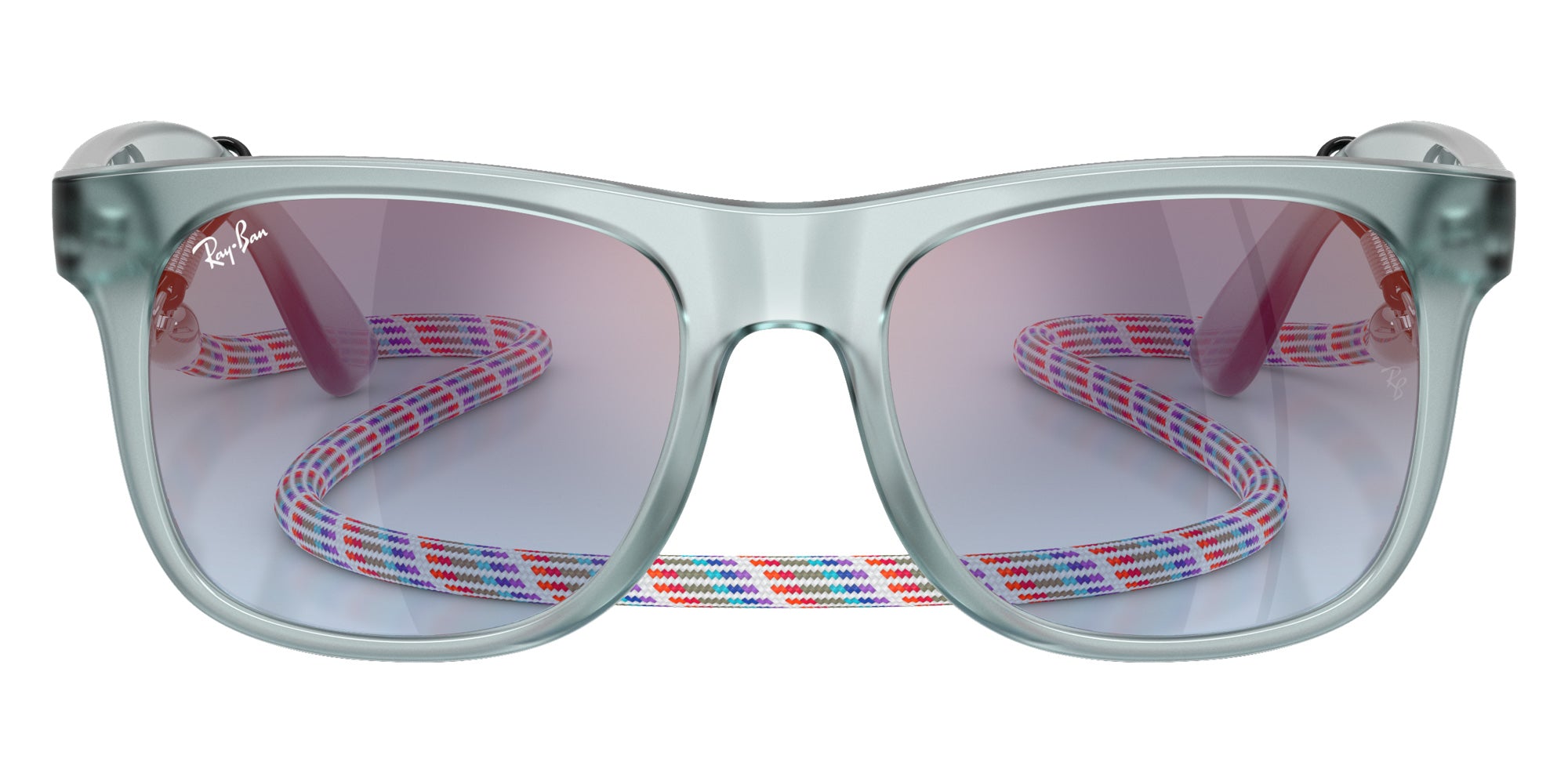 Ray-Ban RB9069S Justin Summer Capsule 7223U0 48 - Transparent Blue #id:rj9069s7223u0_s:100100