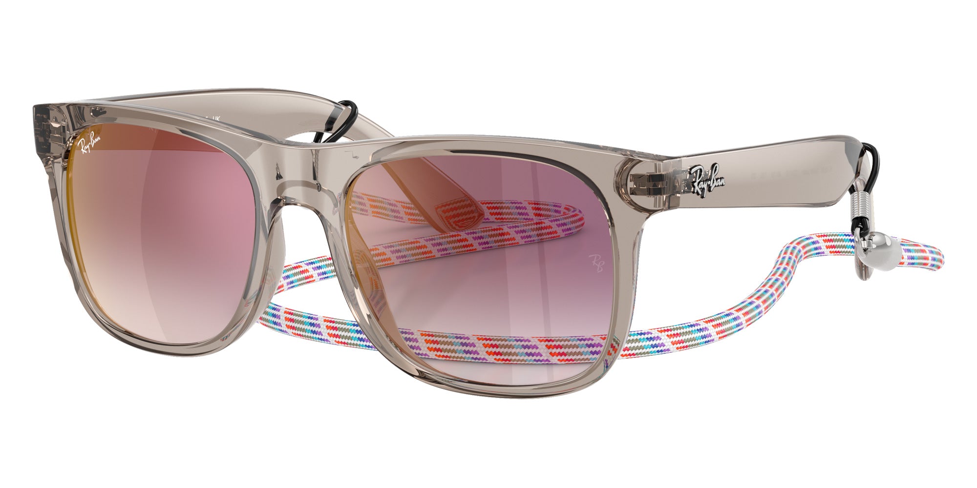 Ray-Ban RB9069S Justin Summer Capsule 7224U0 48 - Transparent Gray #id:rj9069s7224u0_s:102105