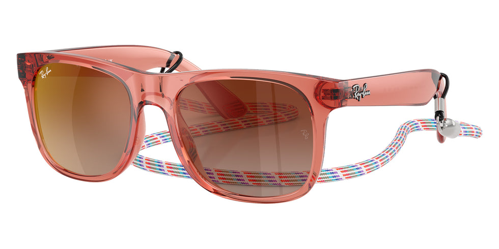 Ray-Ban RB9069S Justin Summer Capsule 7225S0 48 - Transparent Red #id:rj9069s7225s0_s:104105