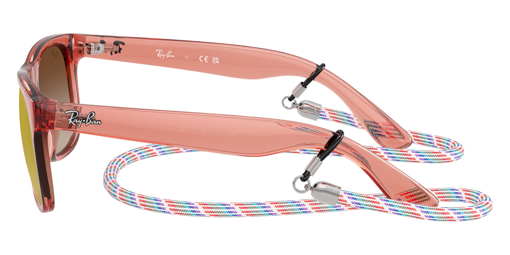 Ray-Ban RB9069S Justin Summer Capsule 7225S0 48 - Transparent Red #id:rj9069s7225s0_s:104110