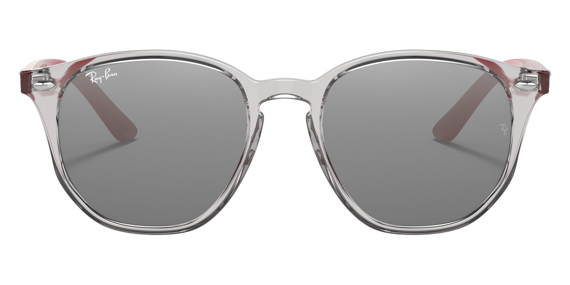 Ray-Ban RB9070S 70636G 46 - Transparent Gray / Gray Mirrored Silver #id:rj9070s70636g_s:100100