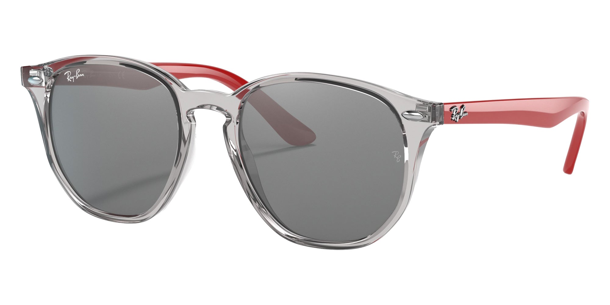 Ray-Ban RB9070S 70636G 46 - Transparent Gray / Gray Mirrored Silver #id:rj9070s70636g_s:100105