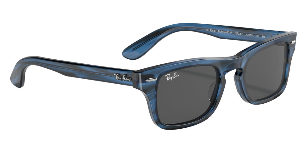 Ray-Ban RB9083S Burbank 707287 45 - Striped Blue / Dark Gray #id:rj9083s707287_s:100120
