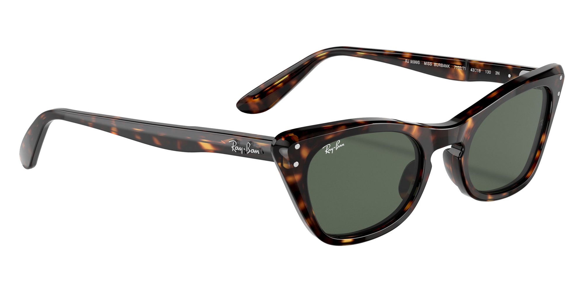 Ray-Ban RB9099S Miss Burbank 710271 45 - Havana / Dark Green #id:rj9099s710271_s:100120