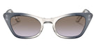 Ray-Ban RB9099S Miss Burbank 71054Q 43 - Transparent Blue / Lilac Gradient Gray #id:rj9099s71054q_s:102100