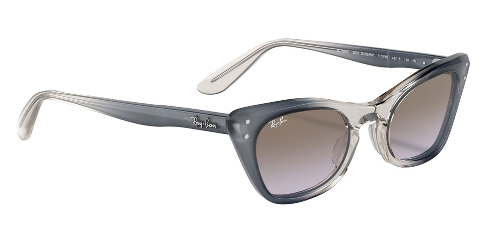 Ray-Ban RB9099S Miss Burbank 71054Q 43 - Transparent Blue / Lilac Gradient Gray #id:rj9099s71054q_s:102120