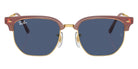 Ray-Ban RB9116S New Clubmaster 715680 47 - Opal Pink on Gold / Dark Blue #id:rj9116s715680_s:100100