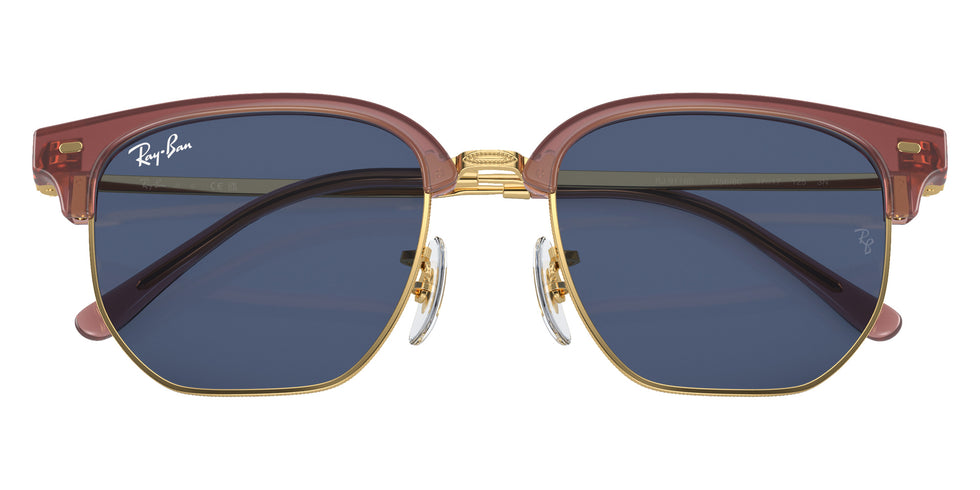 Ray-Ban RB9116S New Clubmaster 715680 47 - Opal Pink on Gold / Dark Blue #id:rj9116s715680_s:100125