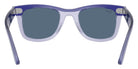 Ray-Ban RB9140S Mini Street Neat 721280 45 - Blue Transparent #id:rj9140s721280_s:102115