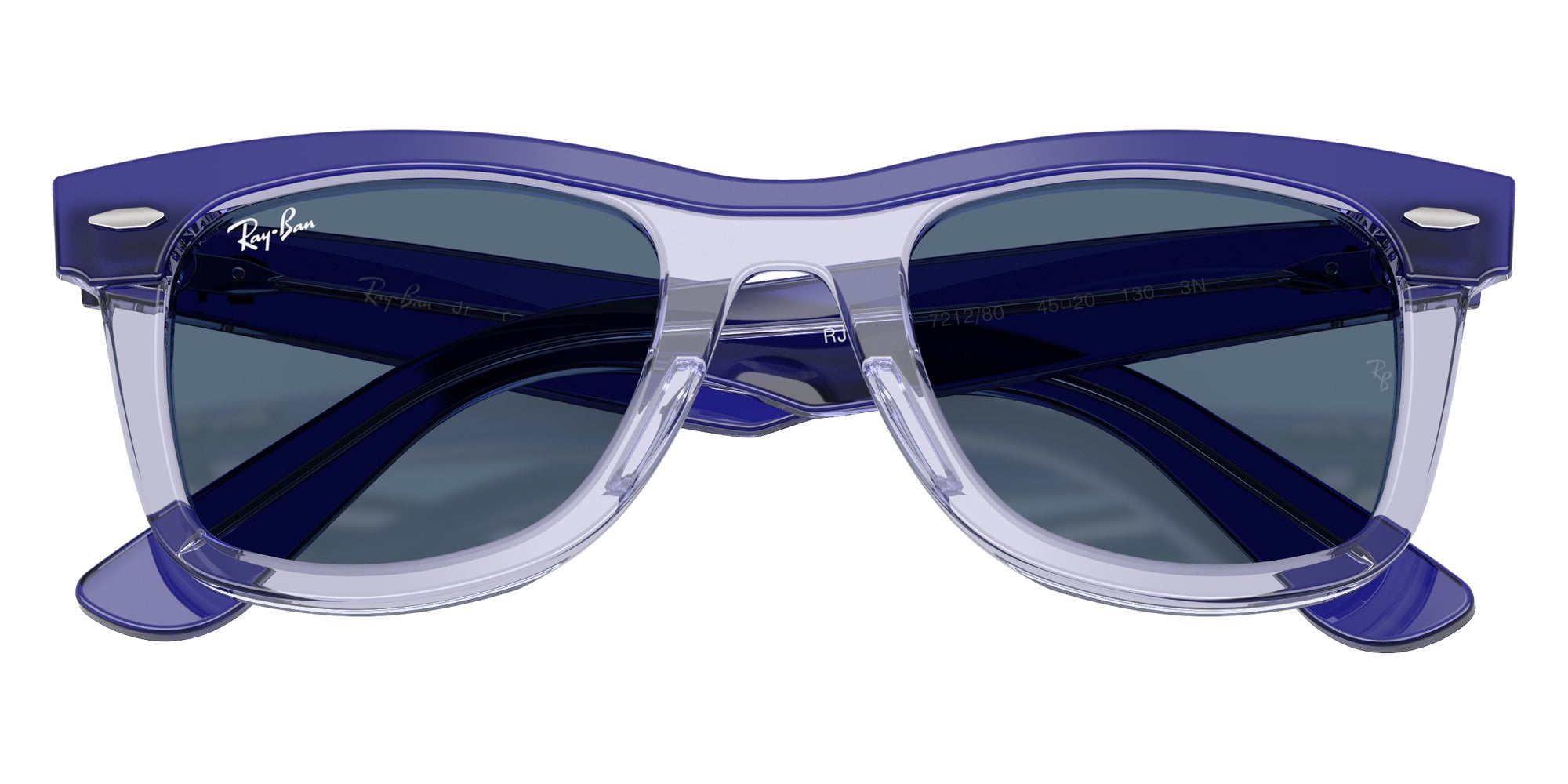 Ray-Ban RB9140S Mini Street Neat 721280 45 - Blue Transparent #id:rj9140s721280_s:102125