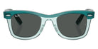 Ray-Ban RB9140S Mini Street Neat 721387 45 - Green Transparent #id:rj9140s721387_s:104100