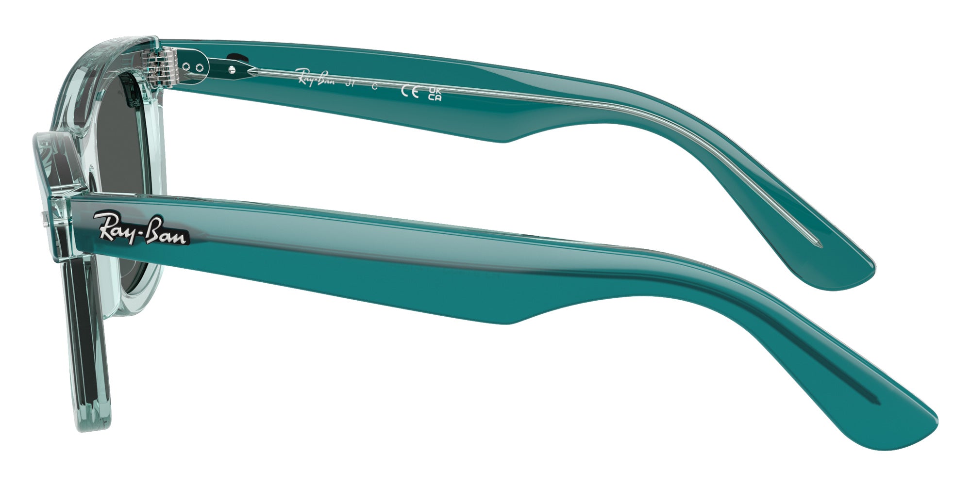 Ray-Ban RB9140S Mini Street Neat 721387 45 - Green Transparent #id:rj9140s721387_s:104110