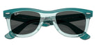 Ray-Ban RB9140S Mini Street Neat 721387 45 - Green Transparent #id:rj9140s721387_s:104125