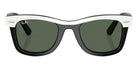 Ray-Ban RB9140SF Mini Street Neat 721171 45 - White & Black #id:rj9140sf721171_s:100100