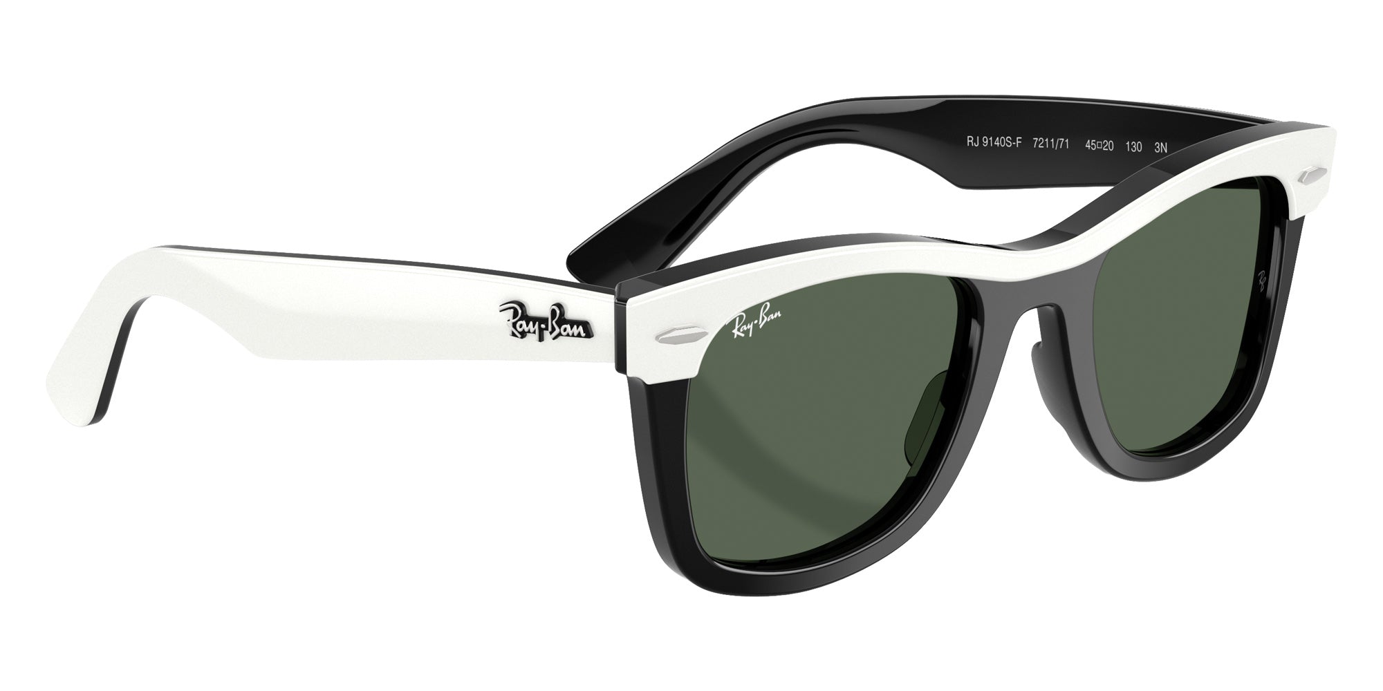 Ray-Ban RB9140SF Mini Street Neat 721171 45 - White & Black #id:rj9140sf721171_s:100120