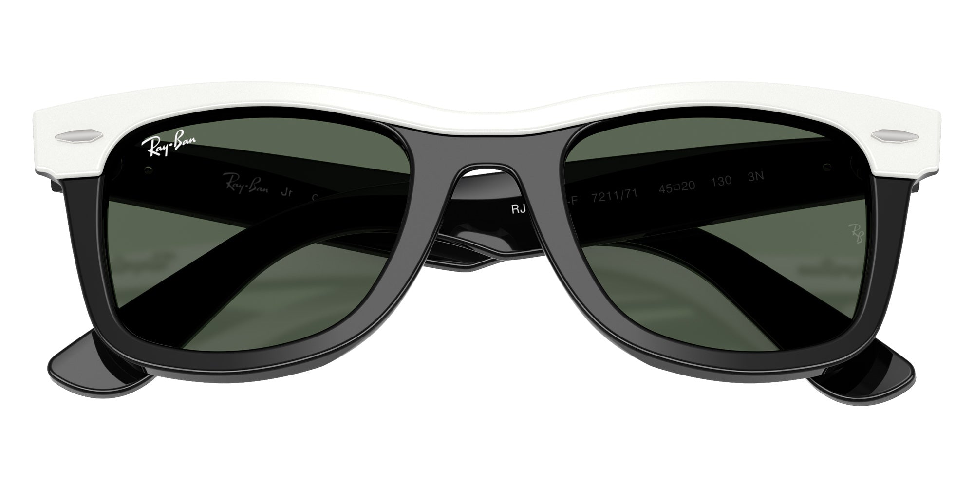 Ray-Ban RB9140SF Mini Street Neat 721171 45 - White & Black #id:rj9140sf721171_s:100125