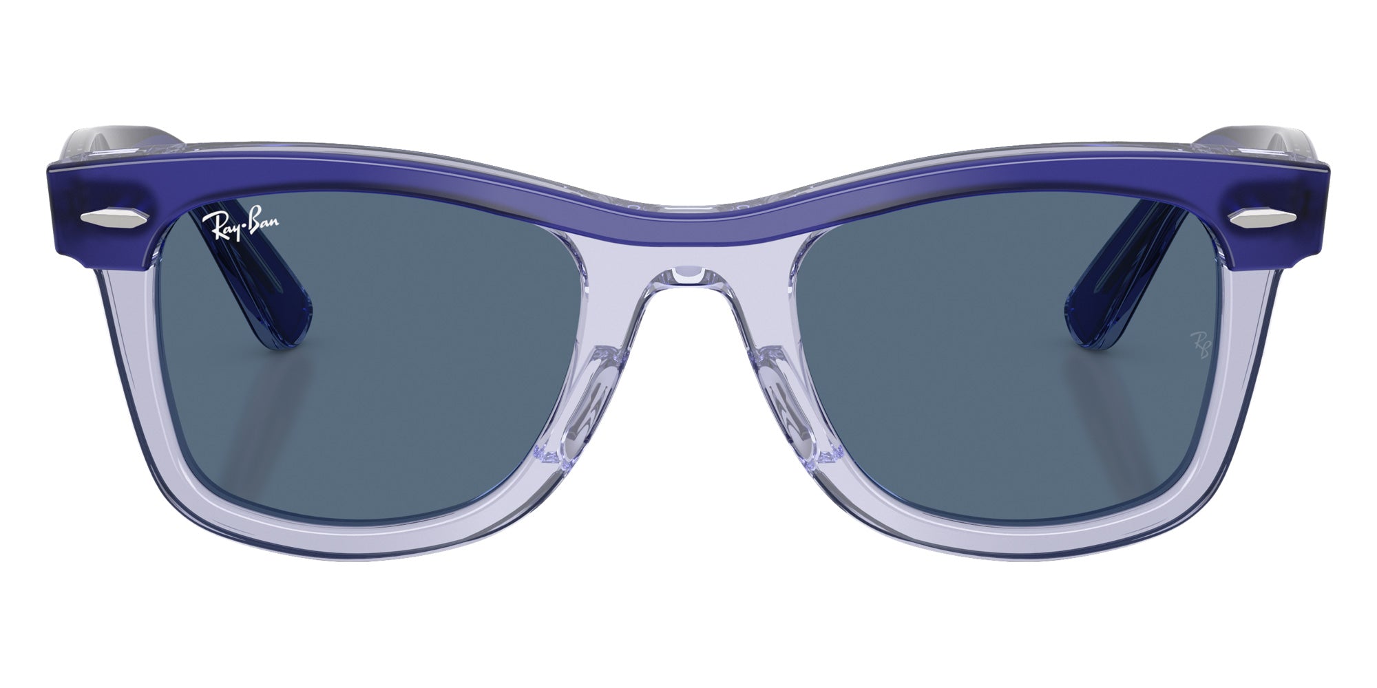 Ray-Ban RB9140SF Mini Street Neat 721280 45 - Blue Transparent #id:rj9140sf721280_s:102100