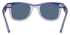 Ray-Ban RB9140SF Mini Street Neat 721280 45 - Blue Transparent #id:rj9140sf721280_s:102115