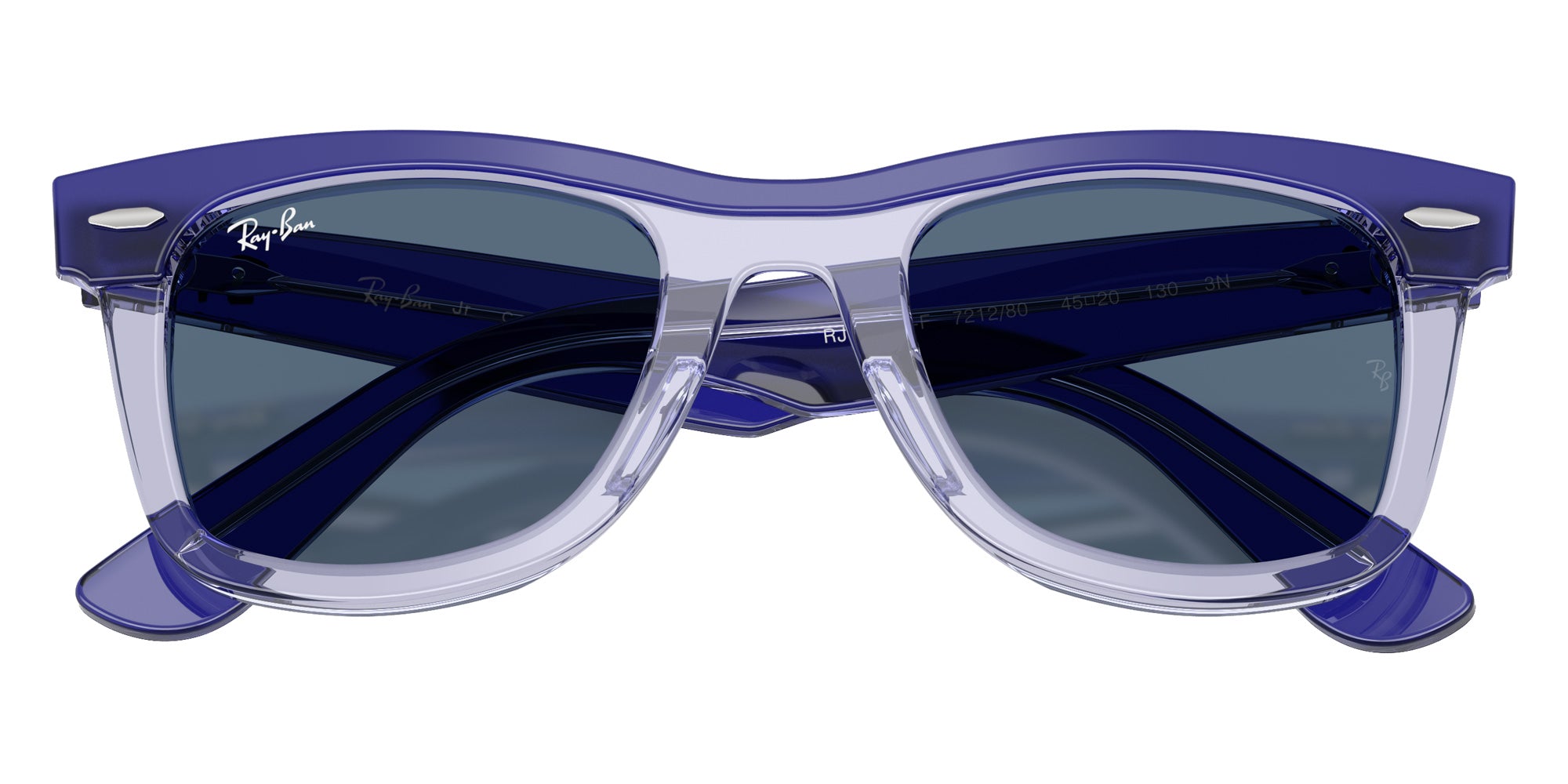 Ray-Ban RB9140SF Mini Street Neat 721280 45 - Blue Transparent #id:rj9140sf721280_s:102125