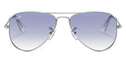 Ray-Ban RB9506S Aviator 212/19 52 - Silver / Clear Gradient Light Blue #id:rj9506s21219_s:102100