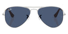 Ray-Ban RB9506S Aviator 301/80 50 - Silver / Dark Blue #id:rj9506s30180_s:104100