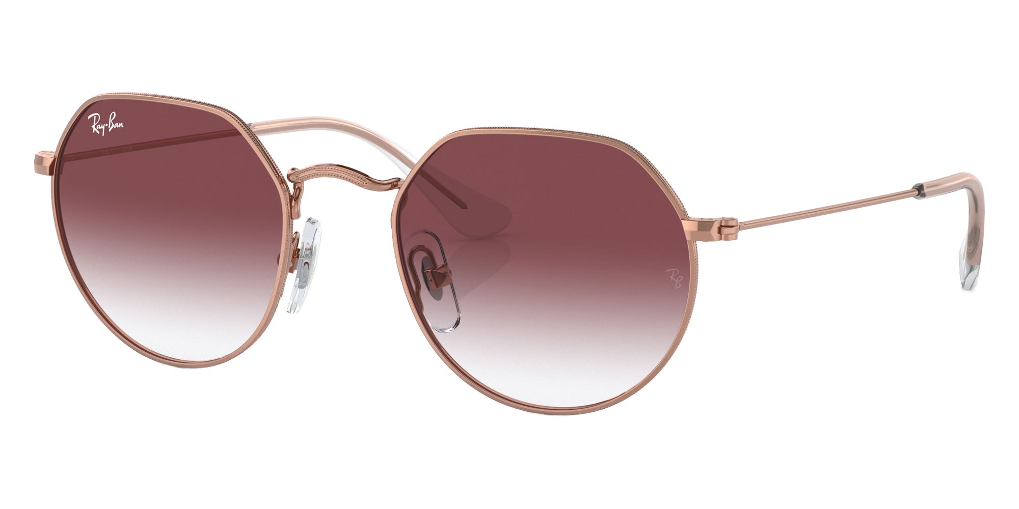 Ray-Ban RB9565S Jack 291/8H 45 - Rose Gold / Gradient Dark Violet #id:rj9565s2918h_s:100105