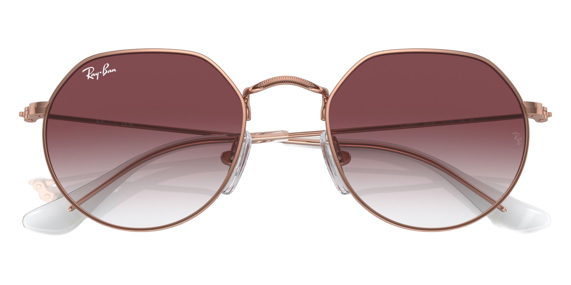 Ray-Ban RB9565S Jack 291/8H 45 - Rose Gold / Gradient Dark Violet #id:rj9565s2918h_s:100120