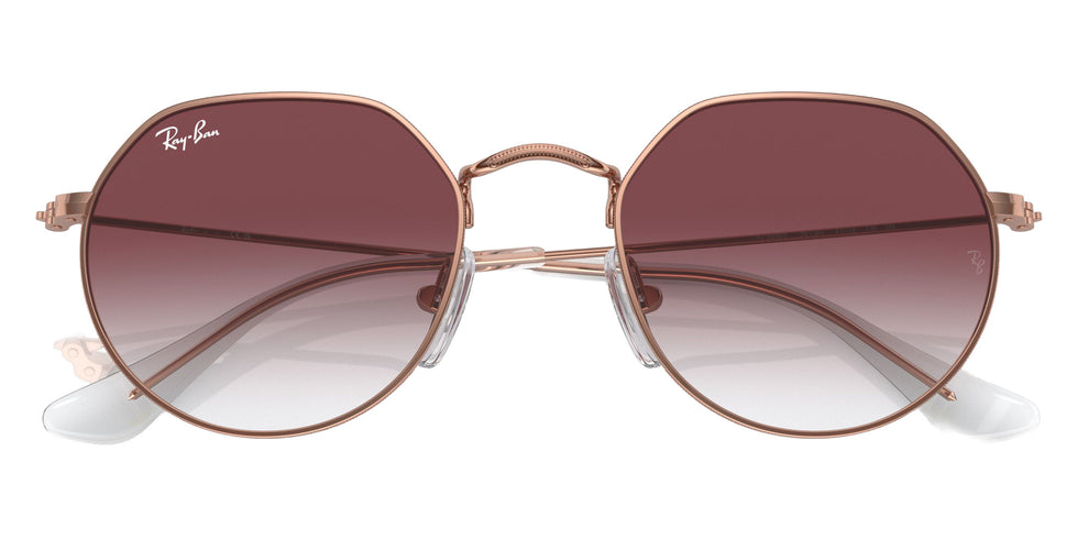 Ray-Ban RB9565S Jack 291/8H 45 - Rose Gold / Gradient Dark Violet #id:rj9565s2918h_s:100120
