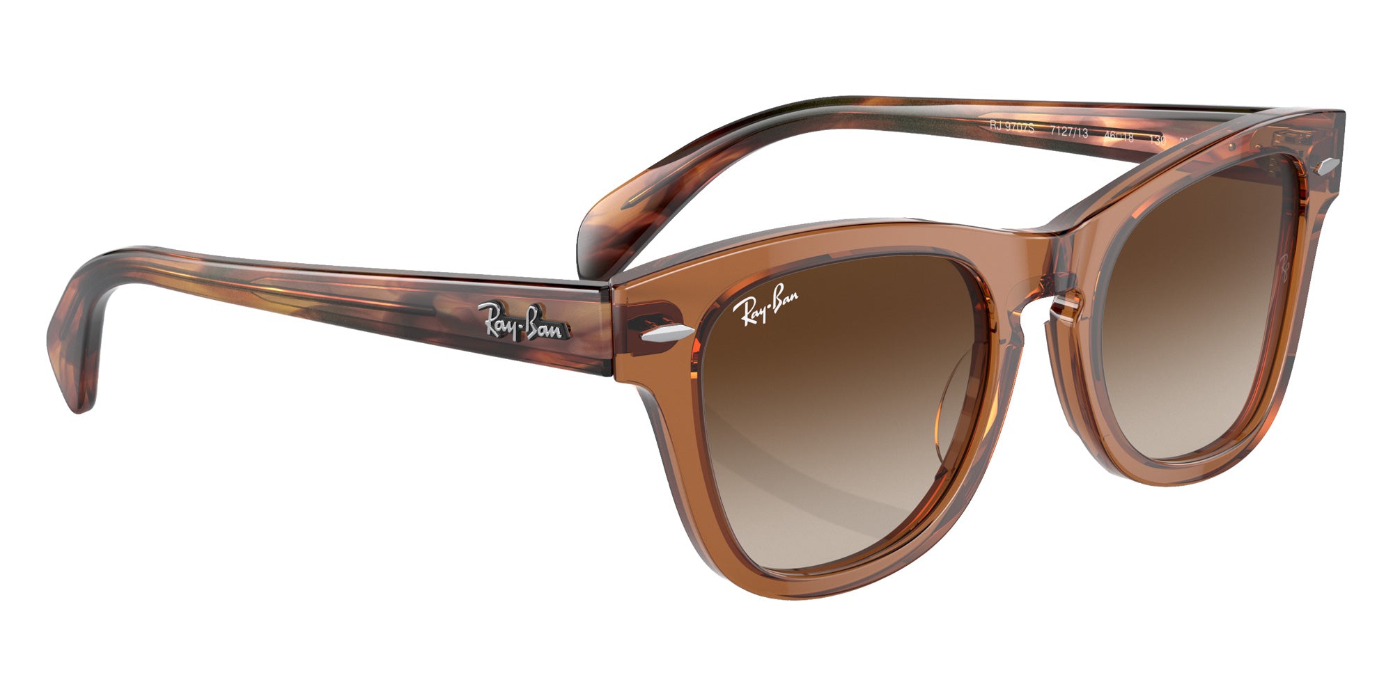 Ray-Ban RB9707S 712713 44 - Transparent Brown / Brown #id:rj9707s712713_s:100125