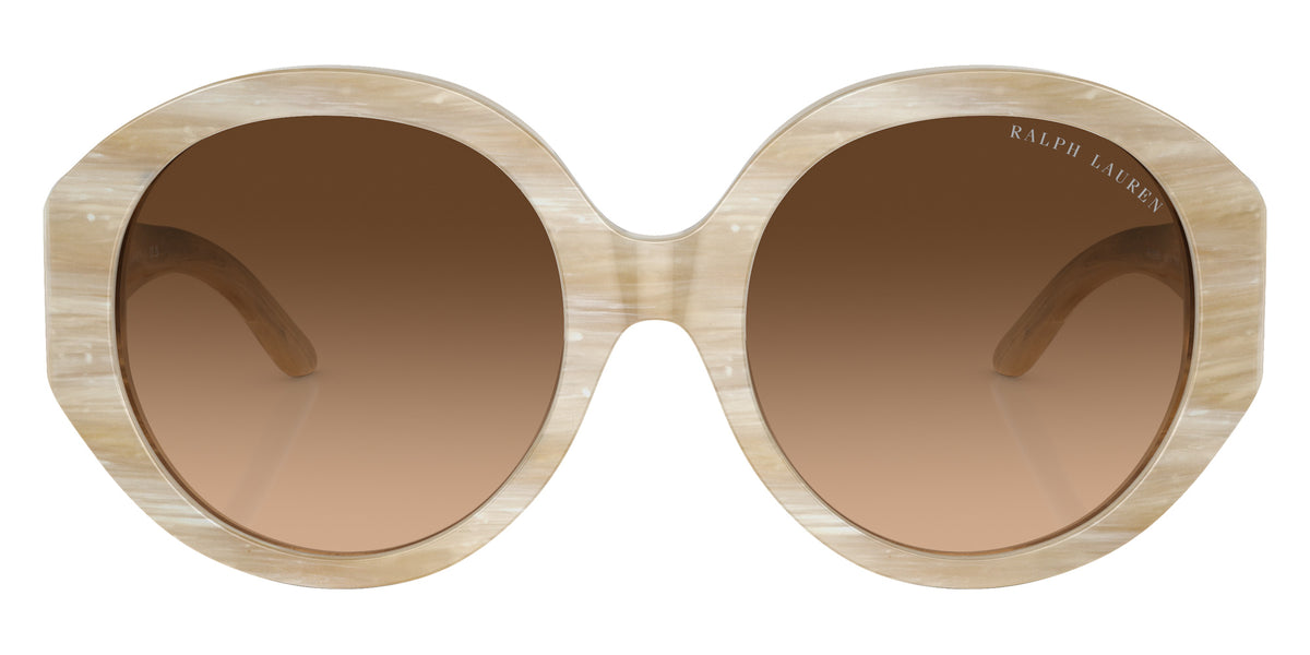 RALPH LAUREN RL8188Q 608474 56 - Cream Horn / Gradient Brown #id:rl8188q608474_s:100100