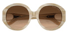 RALPH LAUREN RL8188Q 608474 56 - Cream Horn / Gradient Brown #id:rl8188q608474_s:100120