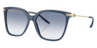 RALPH LAUREN RL8209 The Jacquie 537719 57 - Shiny Navy Opaline Blue / Clear Gradient Light Blue #id:rl8209537719_s:100105
