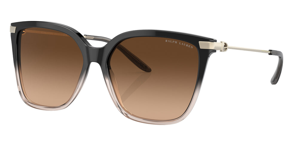 RALPH LAUREN RL8209 The Jacquie 602274 57 - Shiny Gradient Black/Transparent Beige / Brown Gradient #id:rl8209602274_s:102105