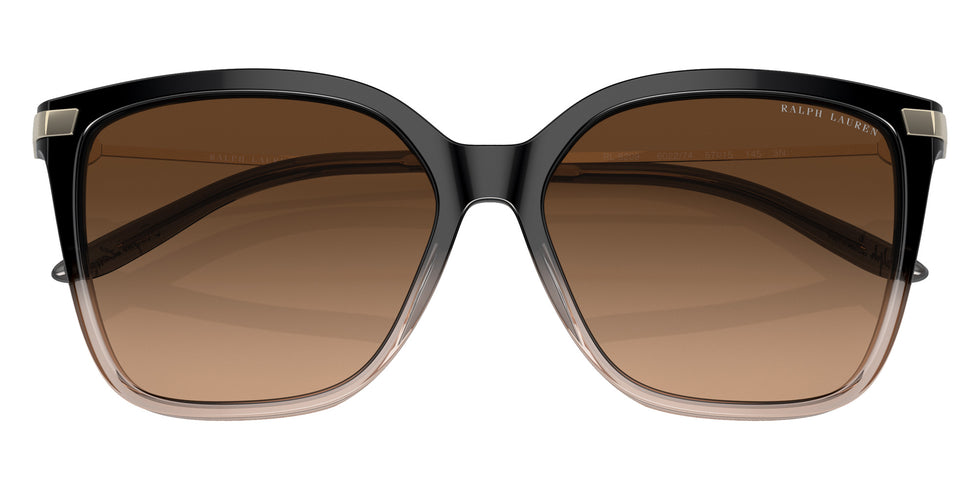 RALPH LAUREN RL8209 The Jacquie 602274 57 - Shiny Gradient Black/Transparent Beige / Brown Gradient #id:rl8209602274_s:102120