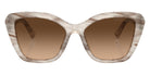 RALPH LAUREN RL8216U The Isabel 610574 55 - Pink Oyster / Taupe Gradient #id:rl8216u610574_s:100100