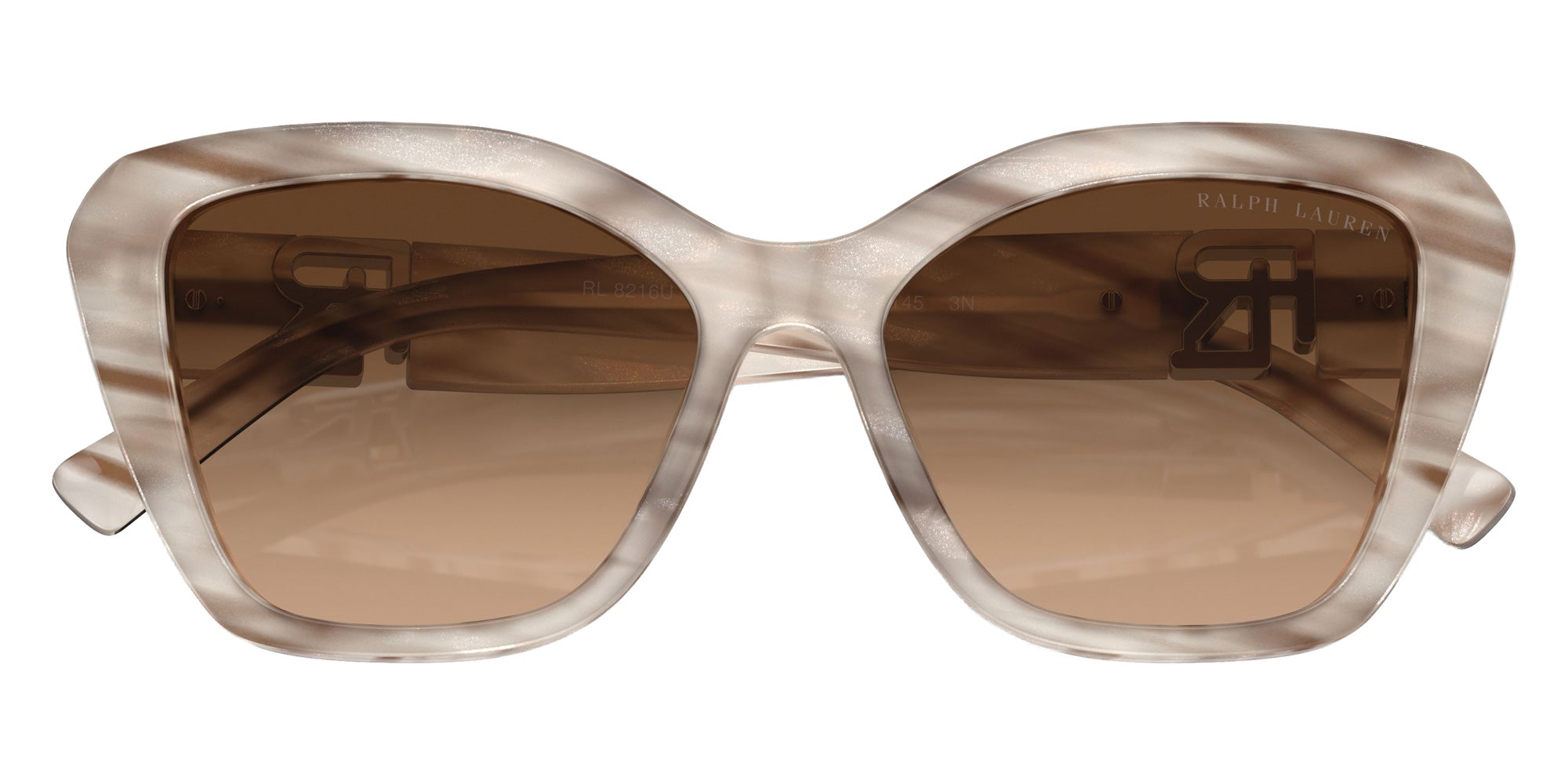 RALPH LAUREN RL8216U The Isabel 610574 55 - Pink Oyster / Taupe Gradient #id:rl8216u610574_s:100120