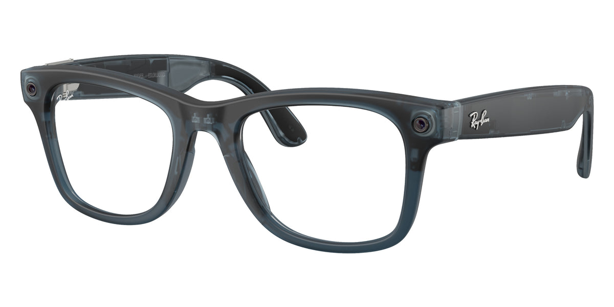 Ray-Ban META Wayfarer Gen 3 RW4011 69211Z 50 - Transparent Ocean Blue / Clear/Gray Transitions #id:rw401169211z_s:128115
