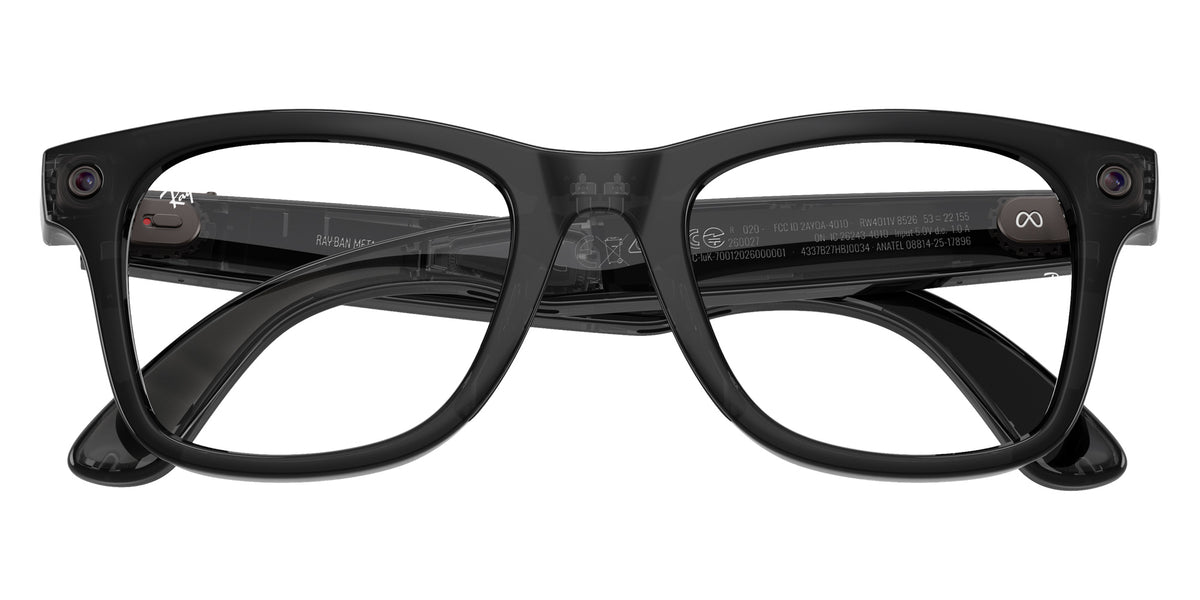 Ray-Ban META Wayfarer Gen 3 RW4011V 8526 50 - Transparent Black #id:rw4011v8526_s:108125