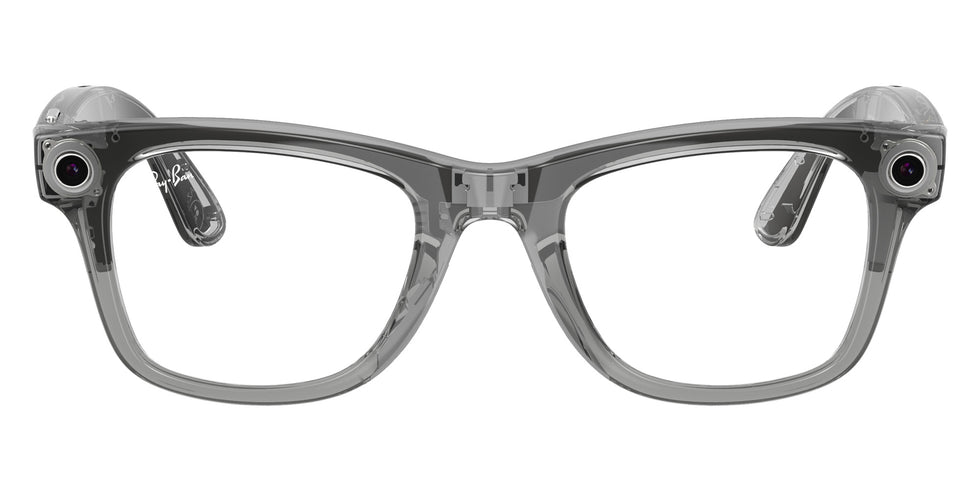 Ray-Ban META Wayfarer Gen 2 RW4012 6840MF 50 - Transparent Gray #id:rw40126840mf_s:100100
