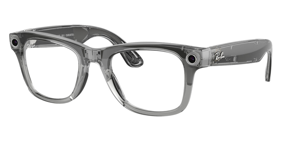 Ray-Ban META Wayfarer Gen 2 RW4012 6840MF 50 - Transparent Gray #id:rw40126840mf_s:100110