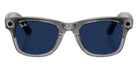 Ray-Ban META Wayfarer Gen 2 RW4012 6840MF 50 - Transparent Gray #id:rw40126840mf_s:100130