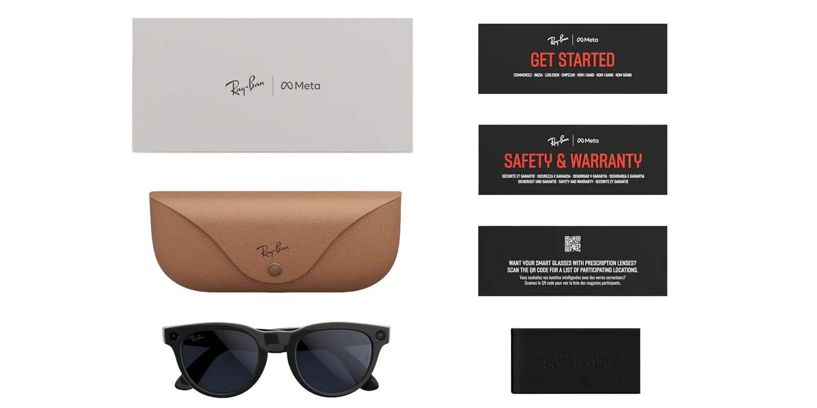 Ray-Ban META Headliner Gen 2 RW4013 Wayfarer Sunglasses | EyeOns.com