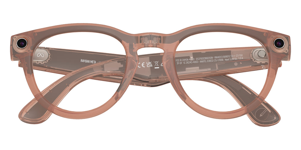 Ray-Ban META Headliner Gen 2 RW4013 68901Z 50 - Matte Peach #id:rw401368901z_s:100140