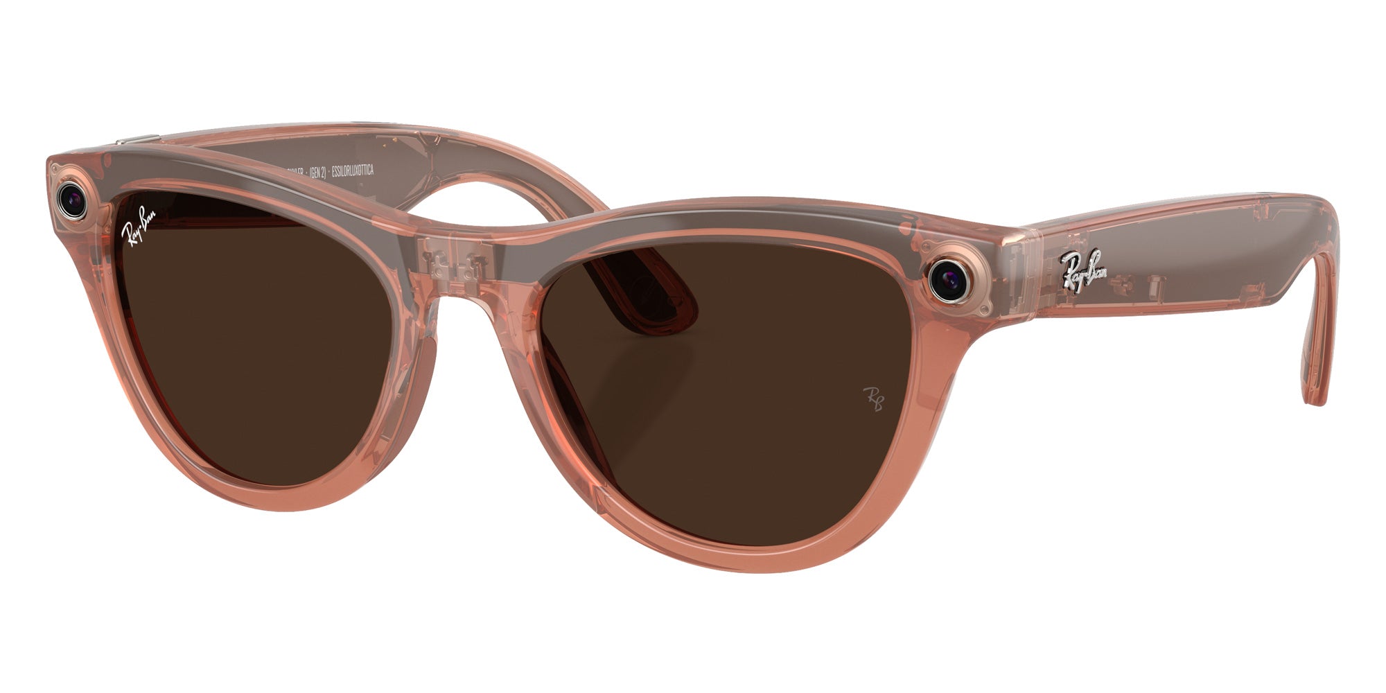 Ray-Ban META Skyler Gen 2 RW4014 6778M4 52 - Peach #id:rw40146778m4_s:100105