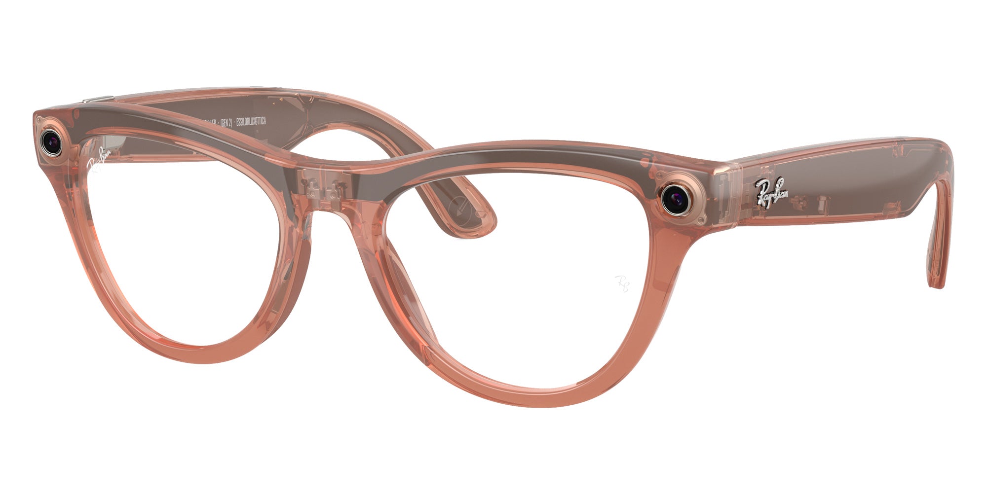 Ray-Ban META Skyler Gen 2 RW4014 6778M4 52 - Peach #id:rw40146778m4_s:100110